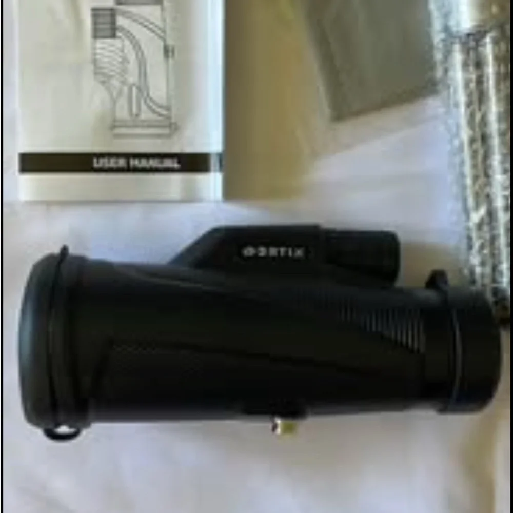 New Portix Black Wide Angle HD Monocular Telescope T12x50 BAK-4 Prism